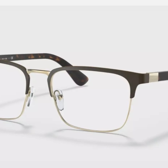 PRADA Eyeglass frames VPR 54T 01U-101 55-19 brand new with case - Picture 3 of 5